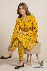 2 Piece Printed Lawn Suit for Women zumaq collection Unstitched