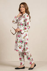2 Piece Printed Lawn Suit for Women zumaq collection Unstitched