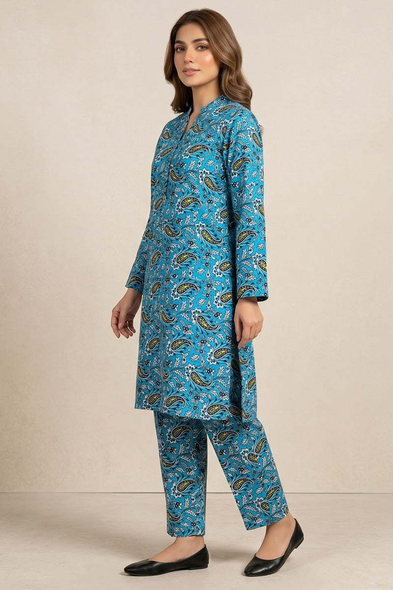 2 Piece Printed Lawn Suit  for Women zumaq collection Unstitched